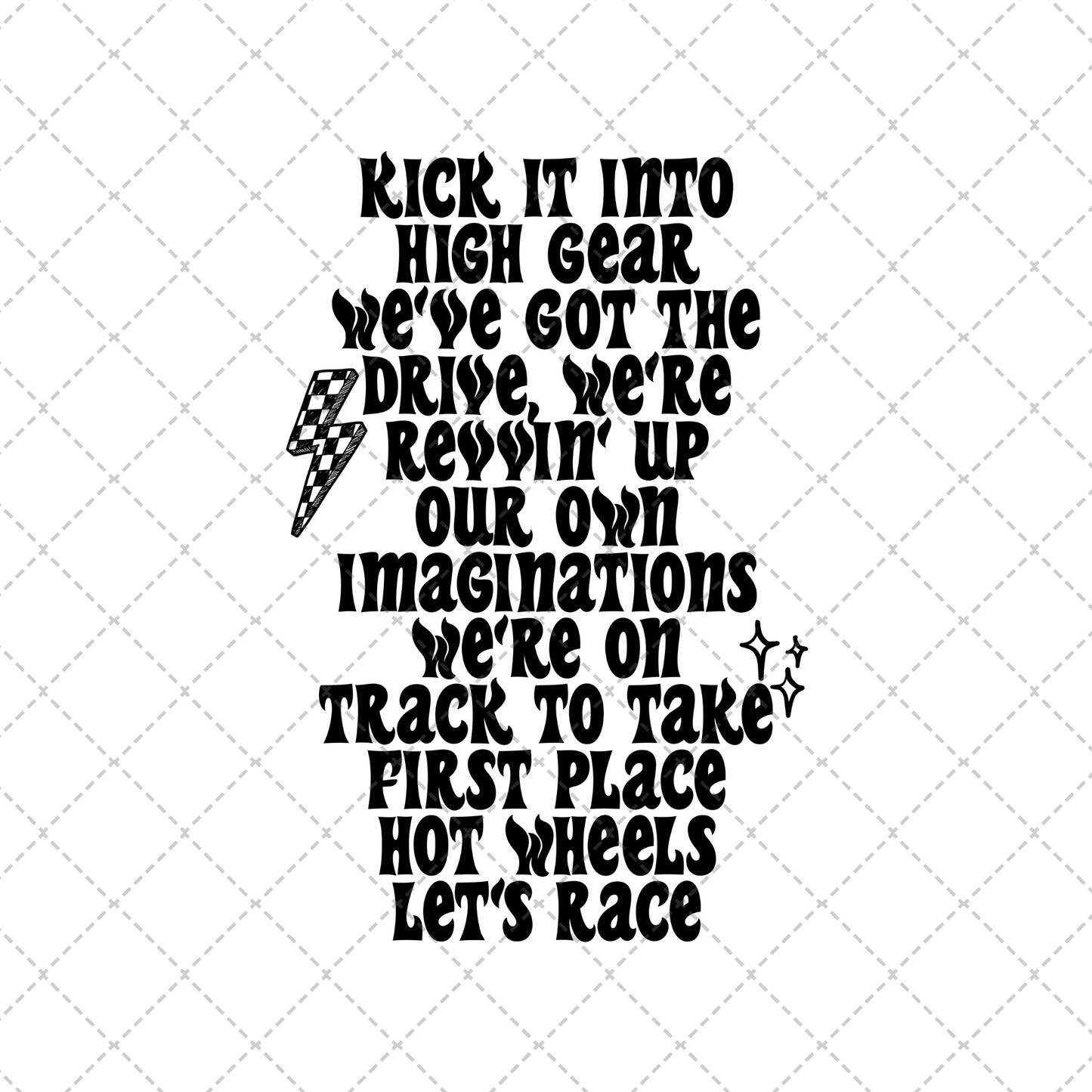 HW Kick It Into High Gear Transfer