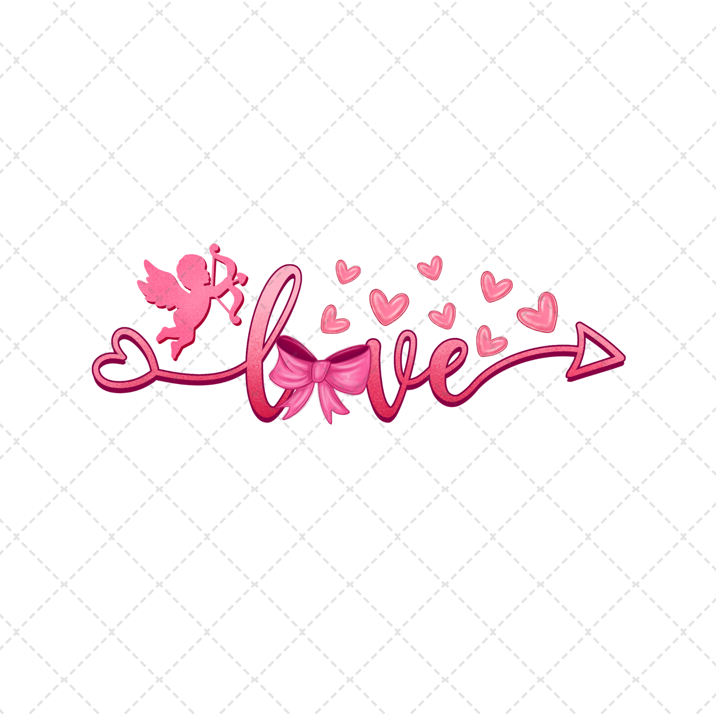 Pink Cupid Love Transfer