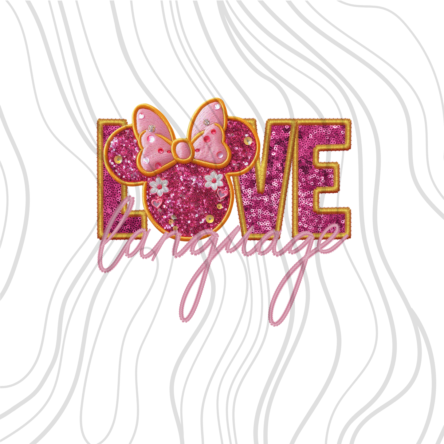 Love Language- Girl Mouse Transfer