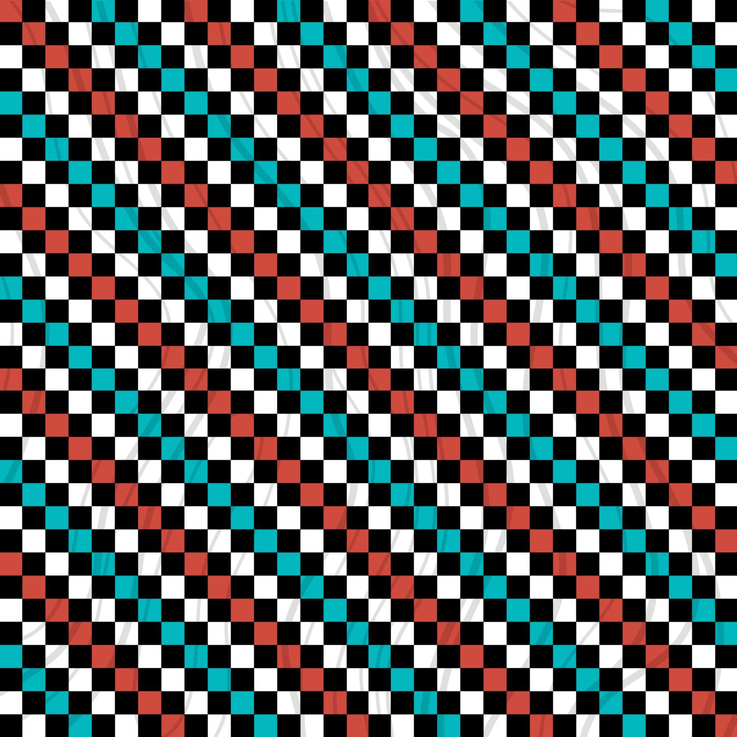 Patriotic Checker Seamless Transfer