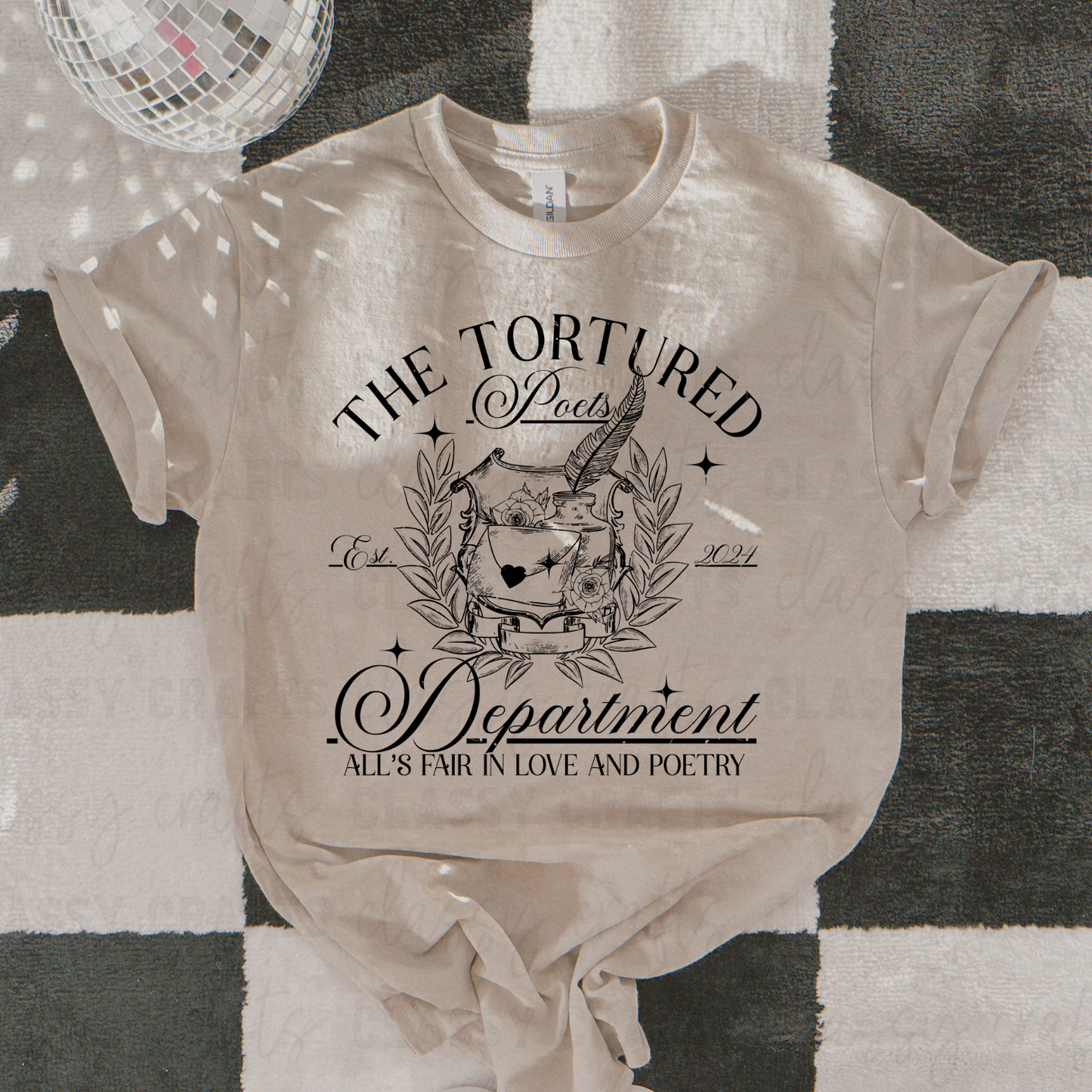 Tortured Poet with Envelope Transfer