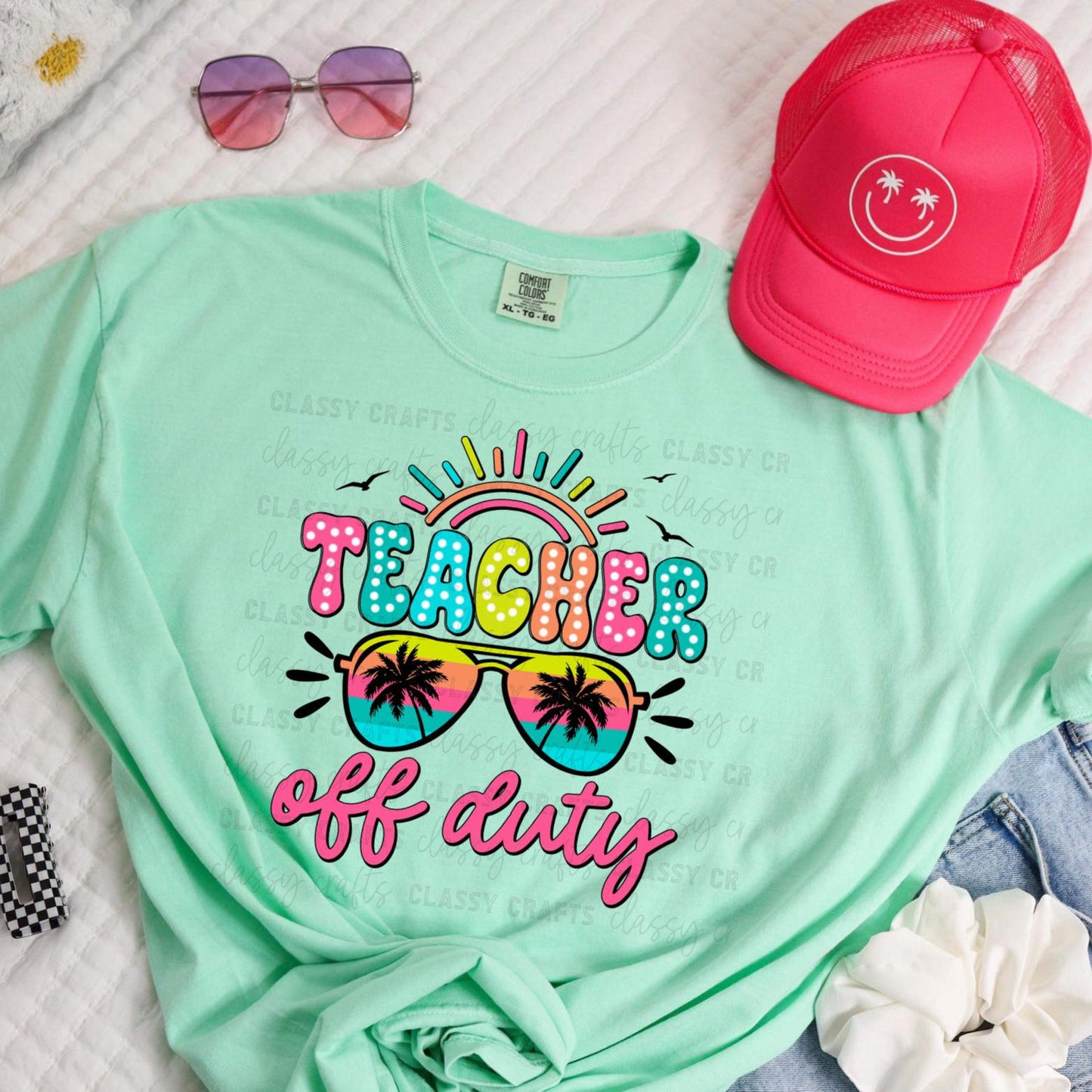 Teacher Off Duty **TWO PART* SOLD SEPARATELY** Transfer
