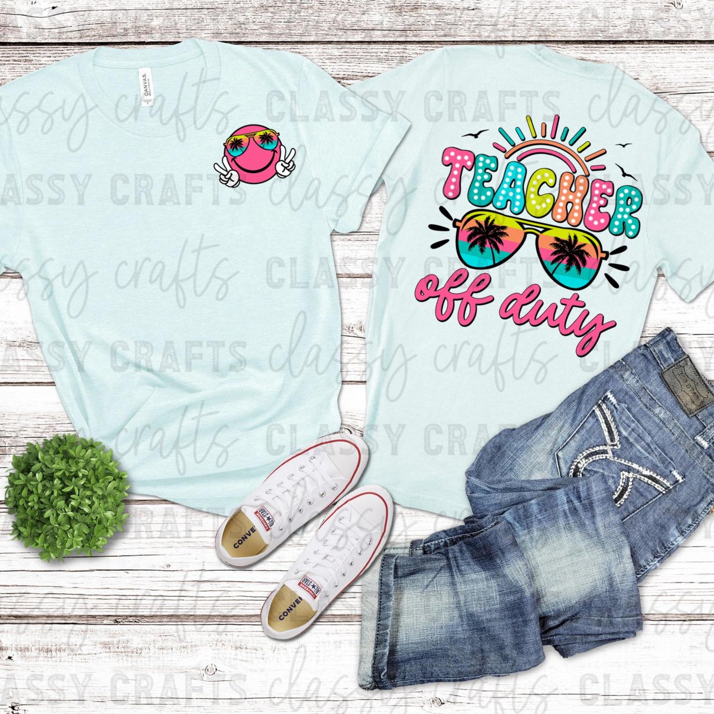 Teacher Off Duty **TWO PART* SOLD SEPARATELY** Transfer