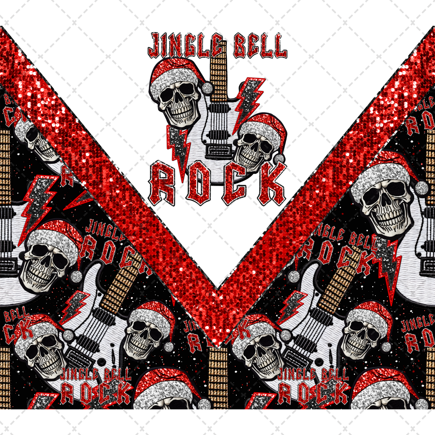 Jingle Bell Rock Tumbler Transfer
