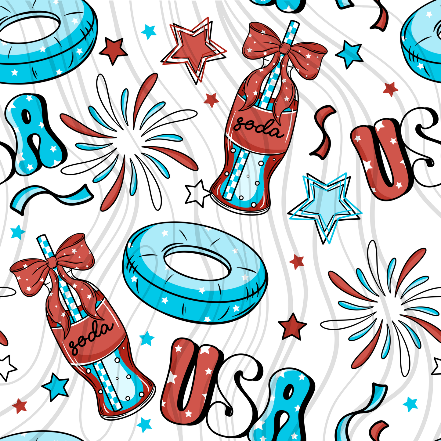 Party In The USA Seamless Transfer