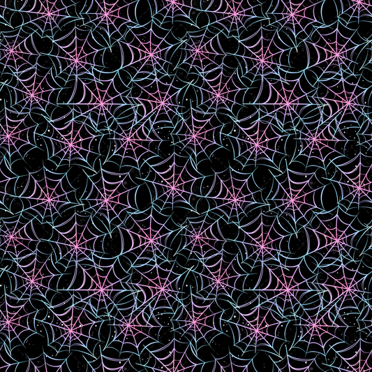 Pink Webs Seamless Transfer