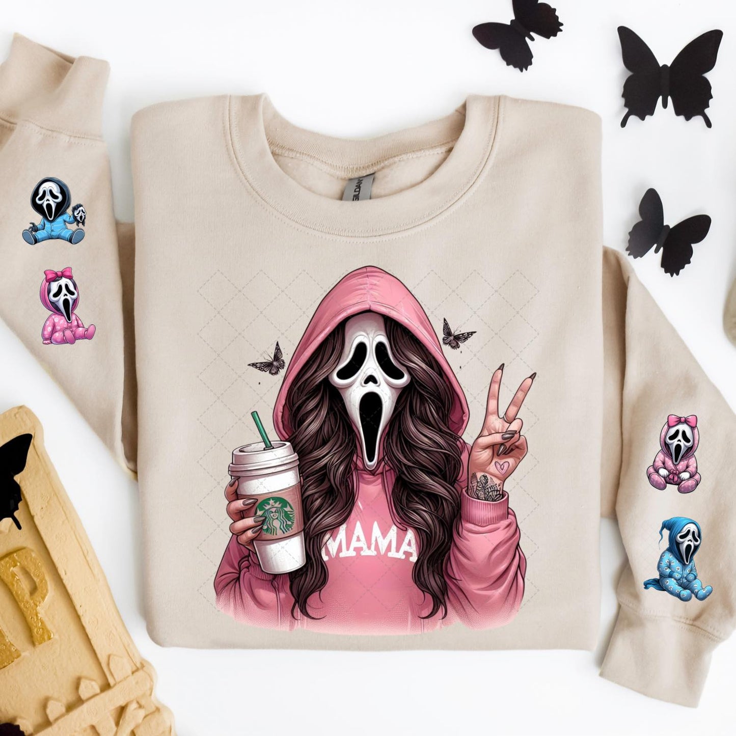 Pink Scream Spooky Fam ** MULTI PART** SOLD SEPARATELY** Transfer