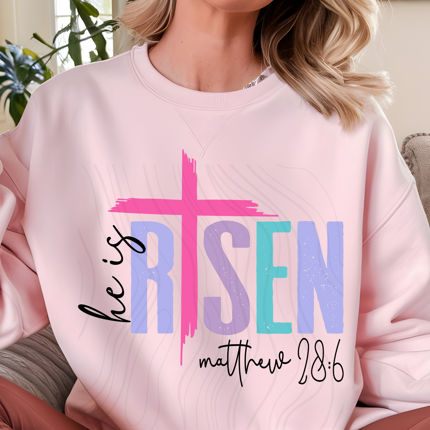 He Is Risen Transfer