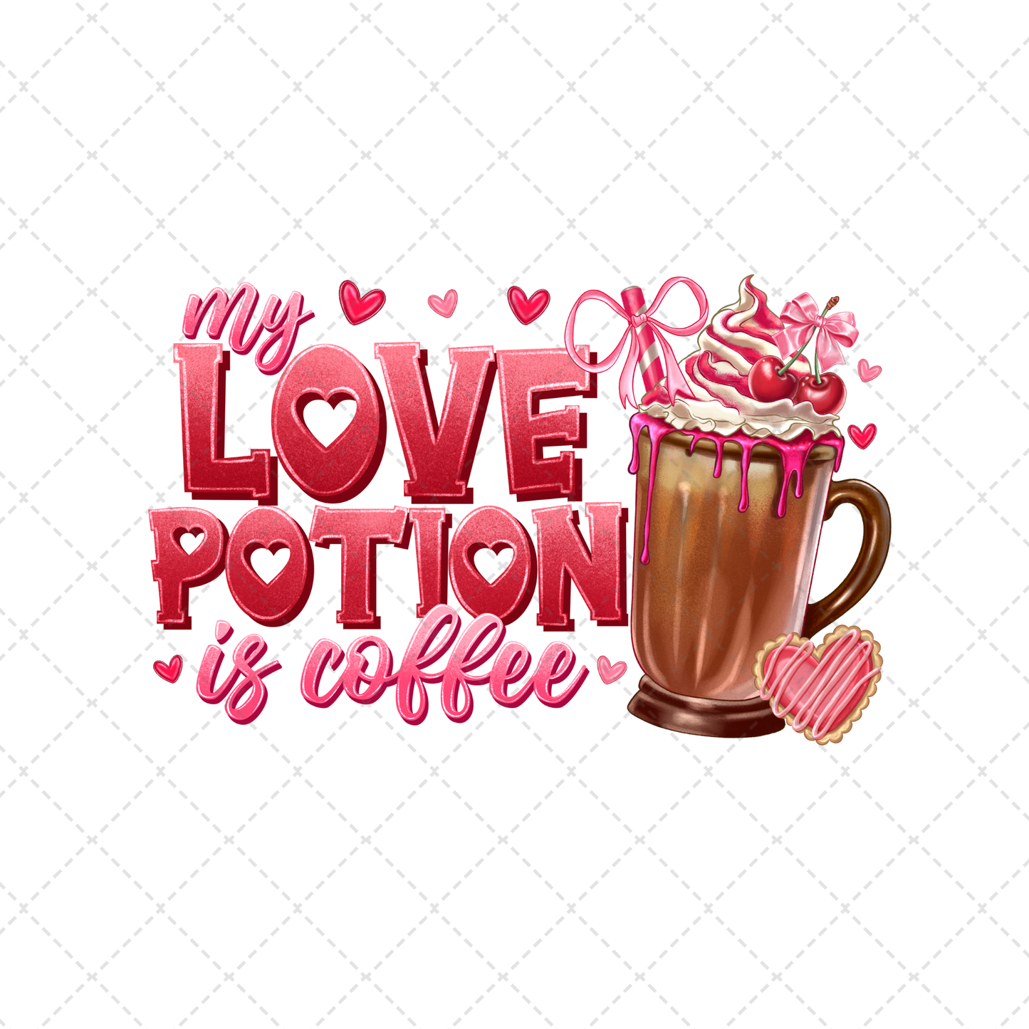 My Love Potion Is Coffee Transfer