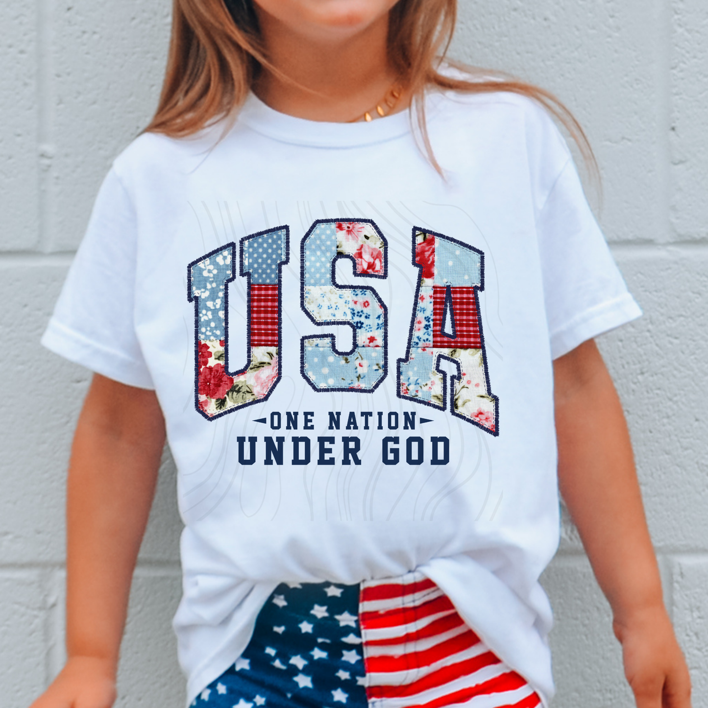 USA Patchwork Transfer**Sold Separately**