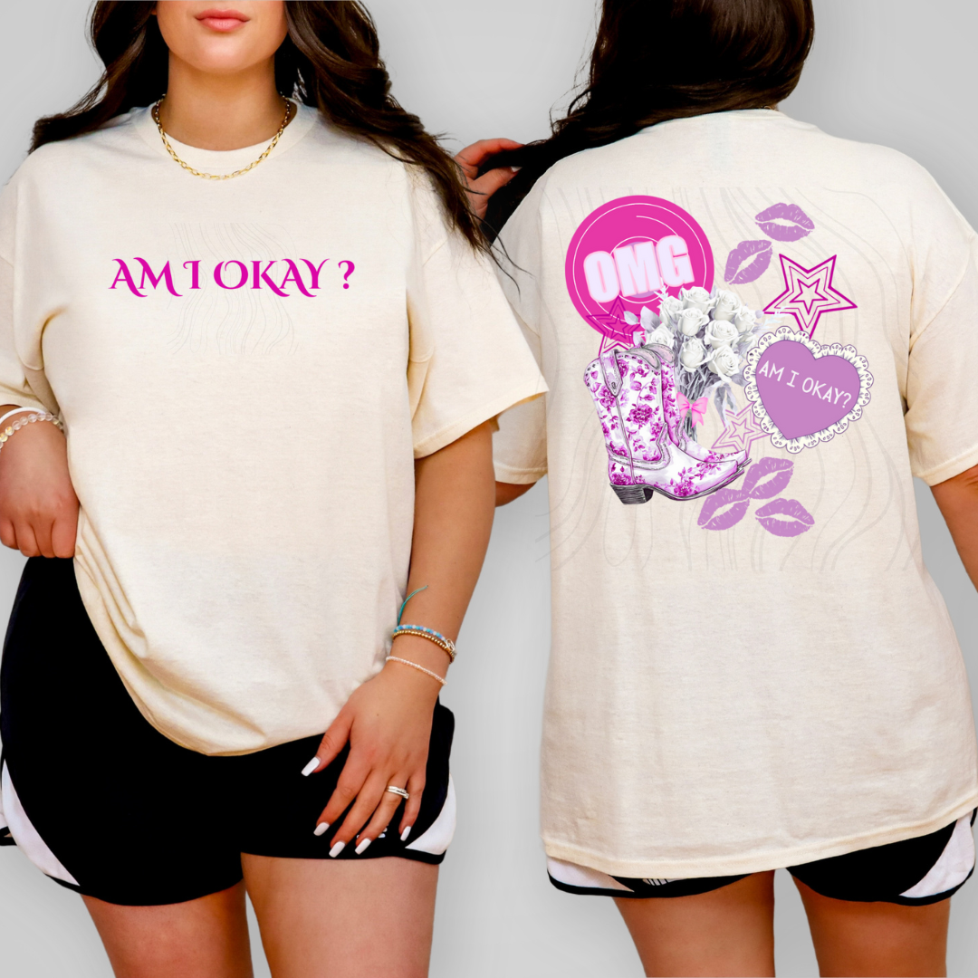 Am I Okay Transfers* TWO PART DESIGN** SOLD SEPARATELY**