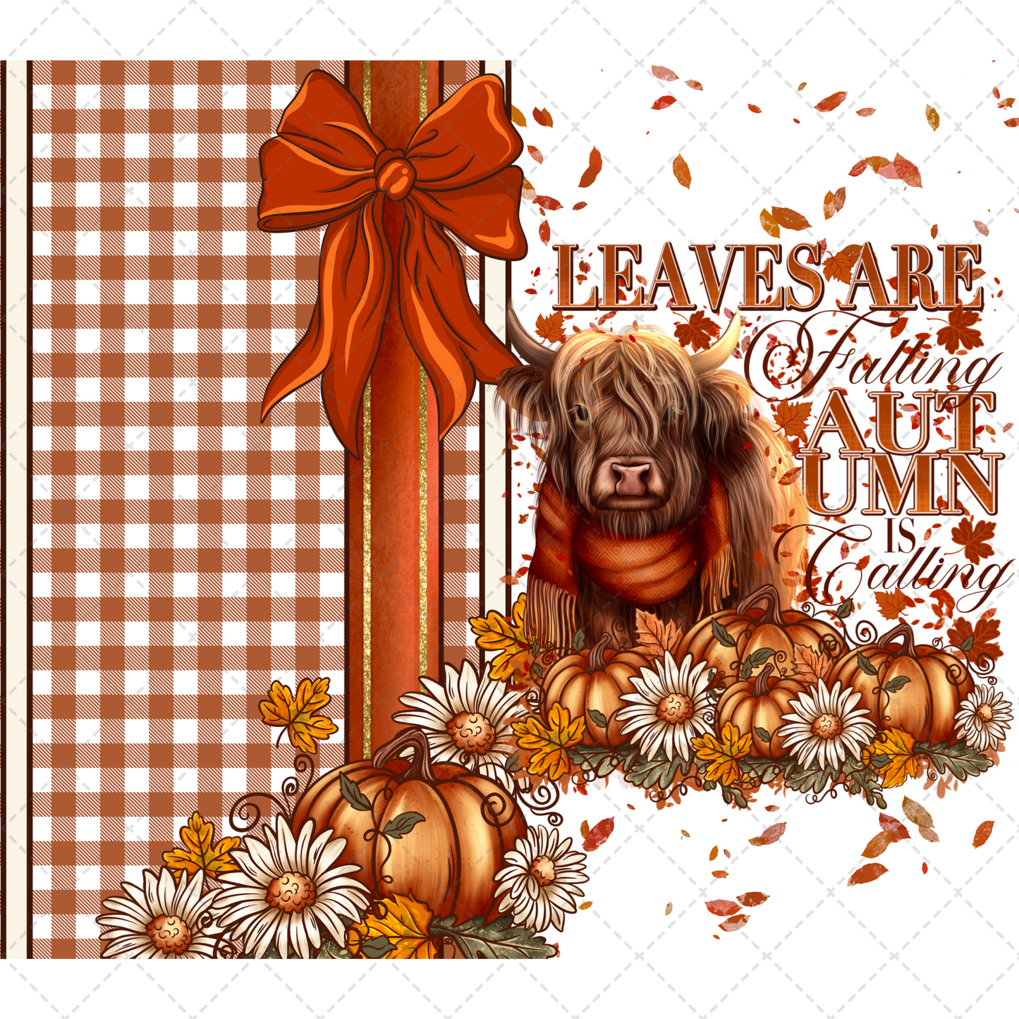 Autumn Is Calling Tumbler Wrap