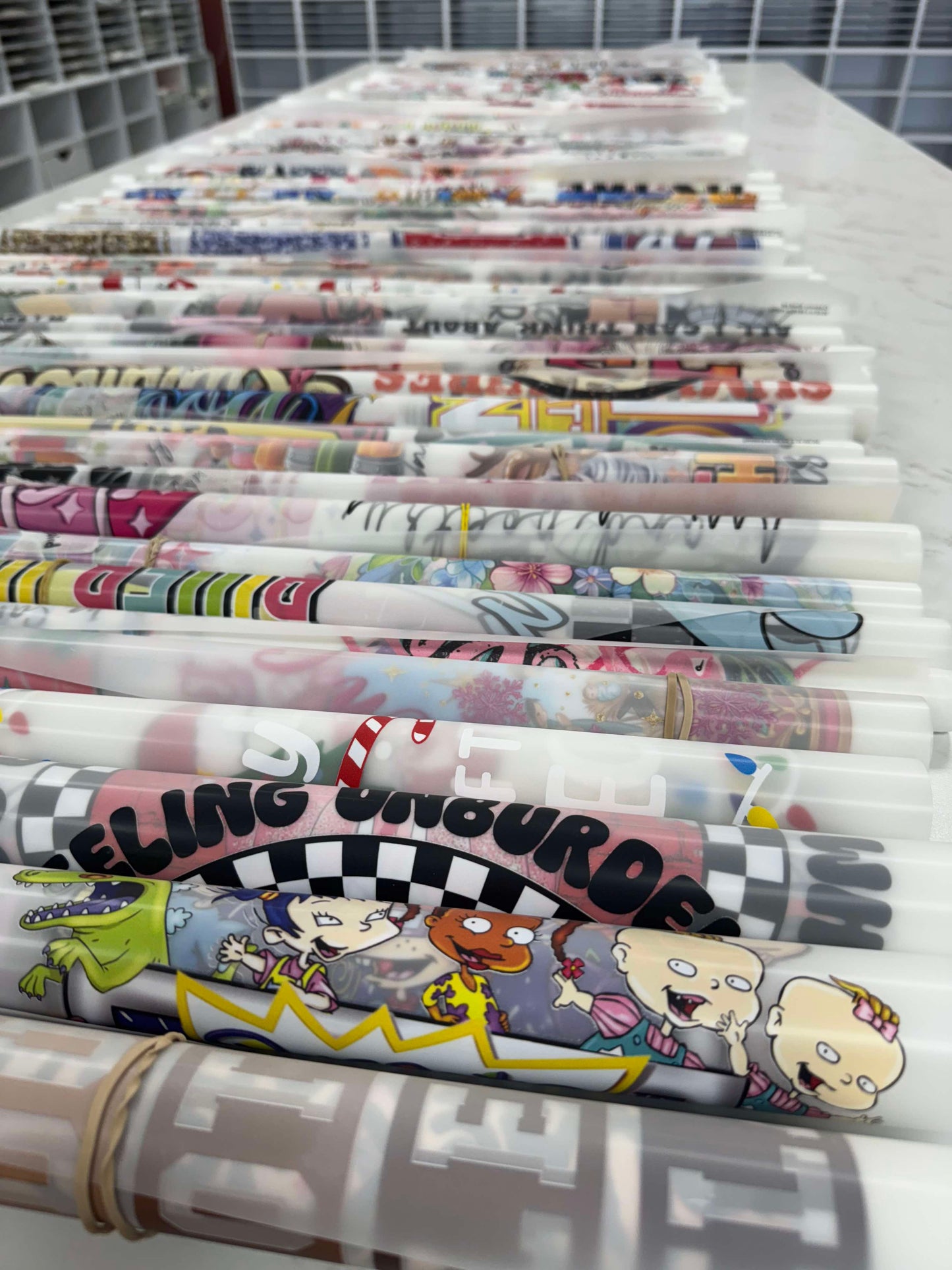 MYSTERY GANG SHEET! - AS IS!!!!!