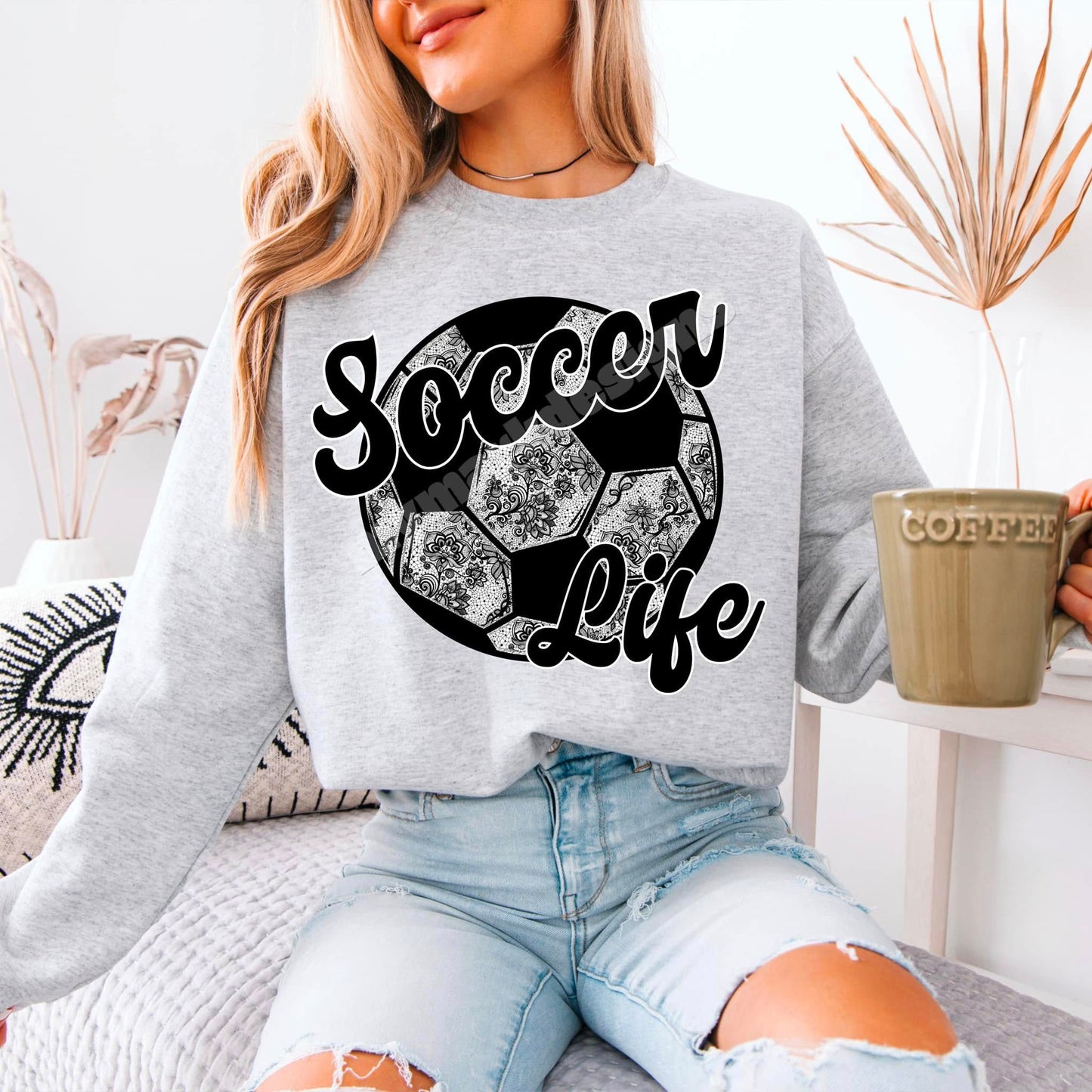 Lace Soccer Life Transfer