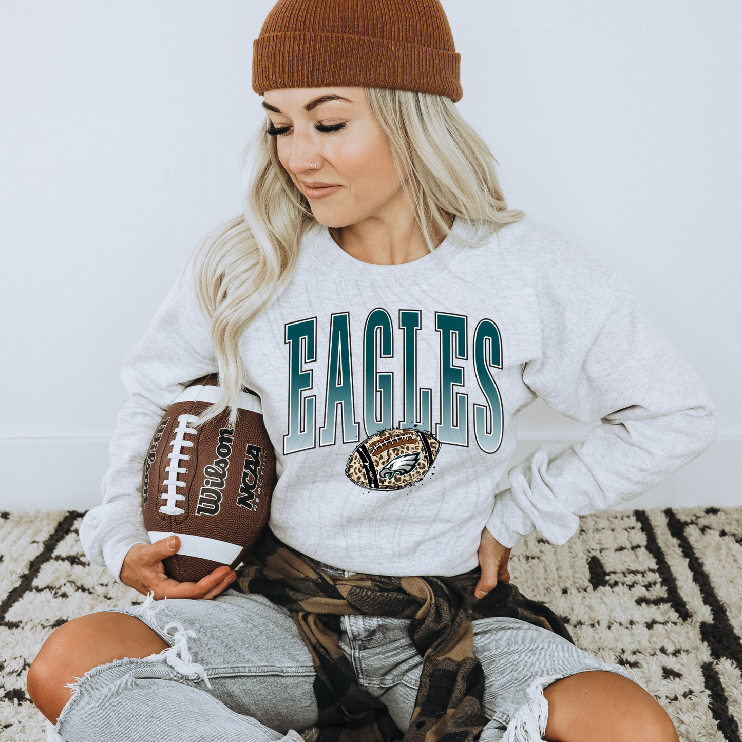 Eagle Huge Football Tall Transfer