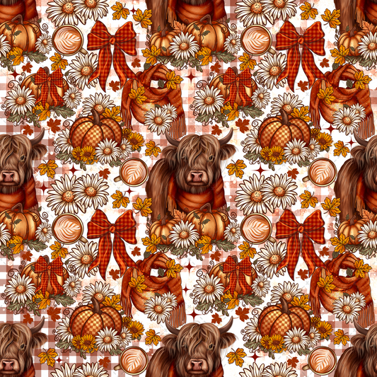 Autumn Is Calling Seamless Tumbler Wrap