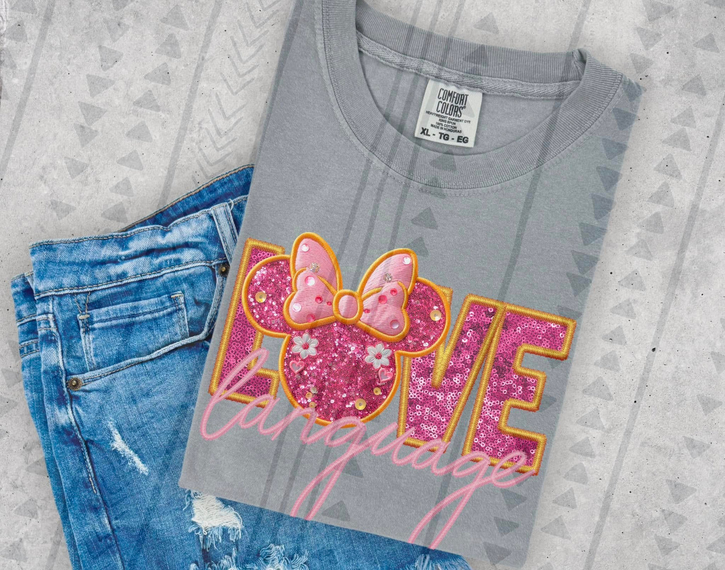 Love Language- Girl Mouse Transfer