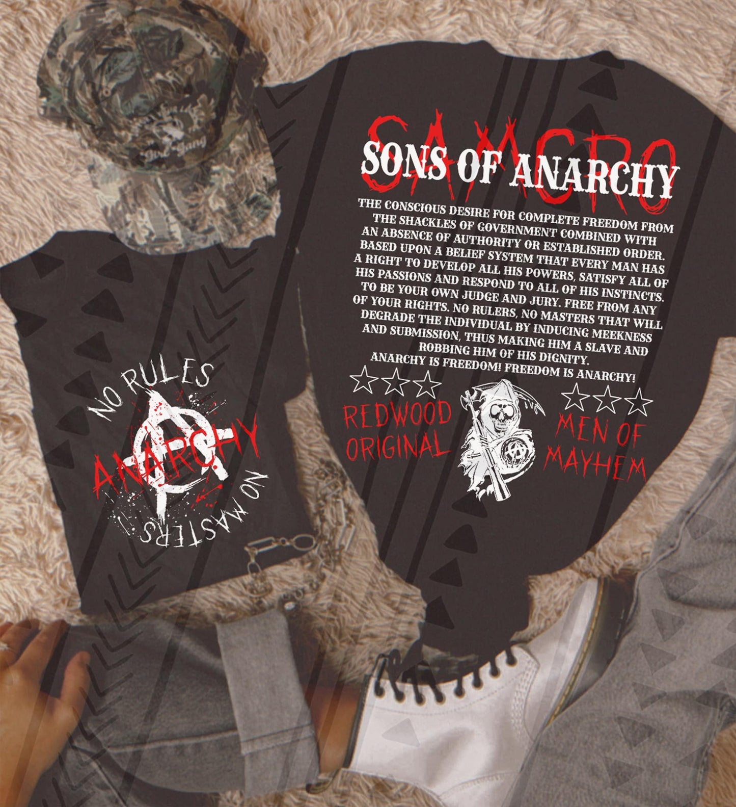 SOA - No Rules No Masters Transfer ** TWO PART* SOLD SEPARATELY**