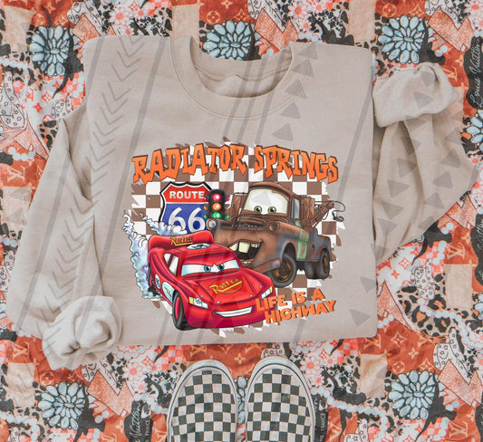 Radiator Springs Transfer