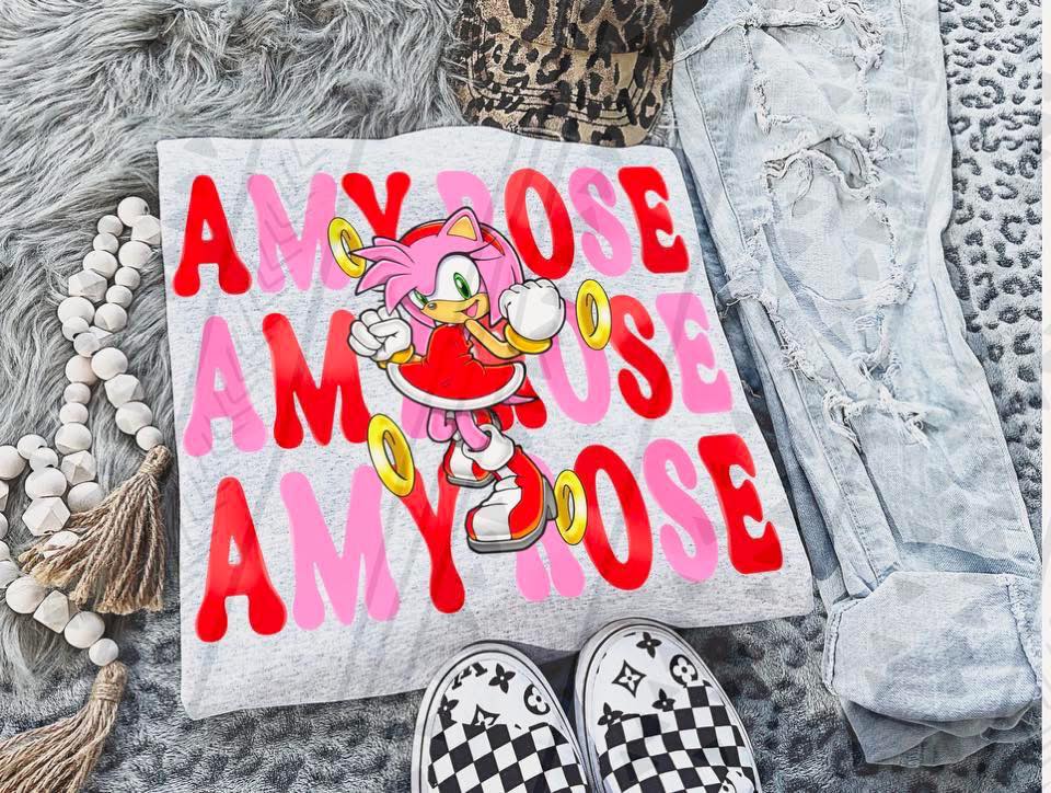 Stacked Amy Rose Transfer