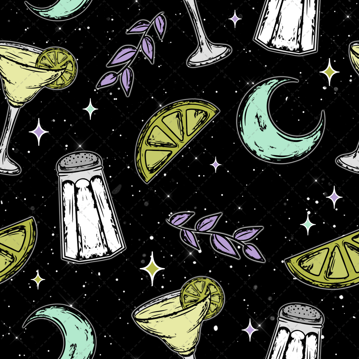 Midnight Margaritas Seamless