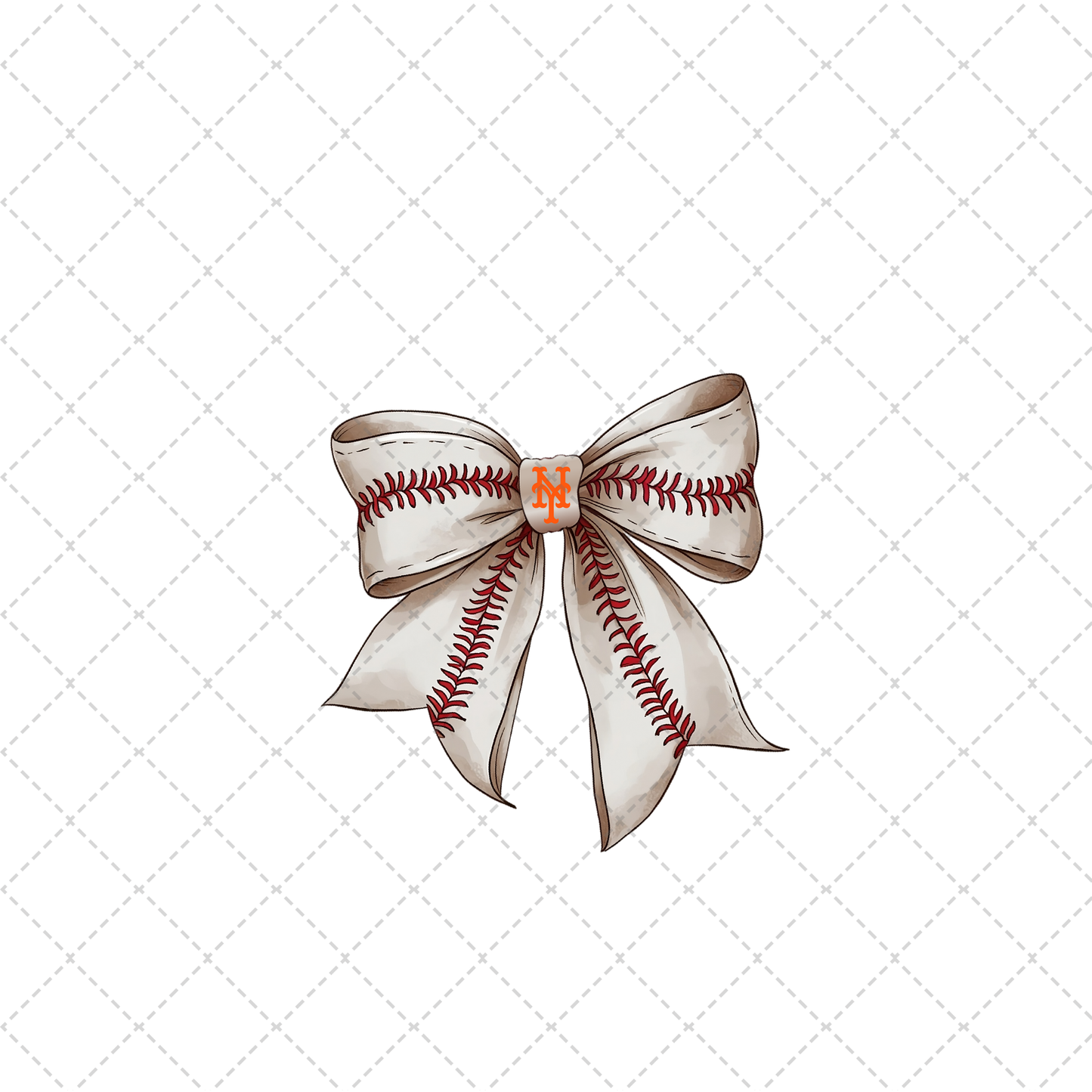 Mets Coquette Transfer ** TWO PART* SOLD SEPARATELY**