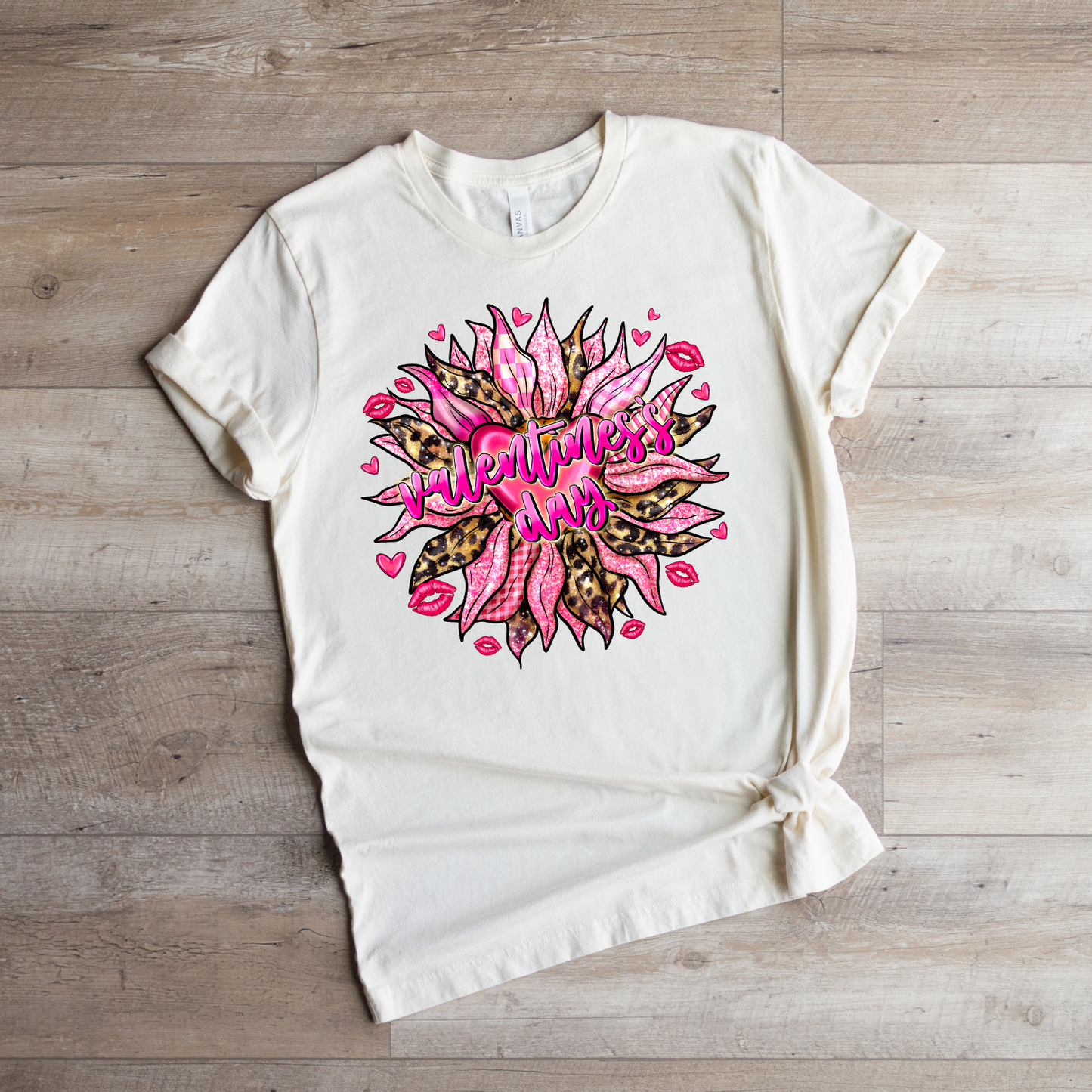 Sunflower Valentines Day Transfer