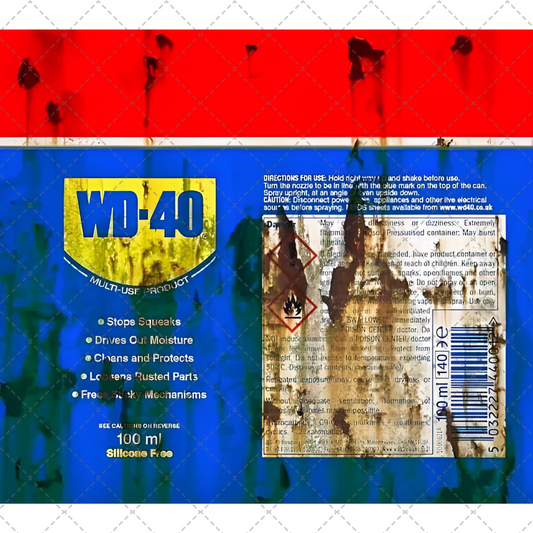WD 40 Tumbler Wrap