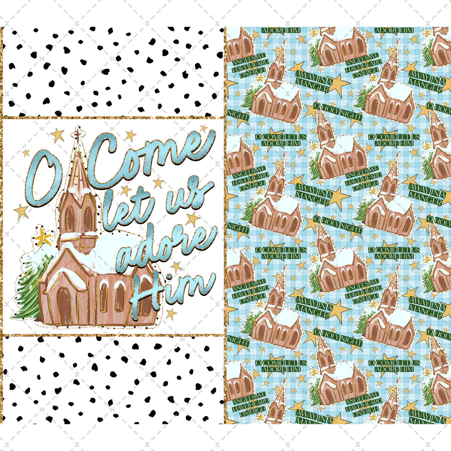 O Come Tumbler Wrap Tumbler Transfer