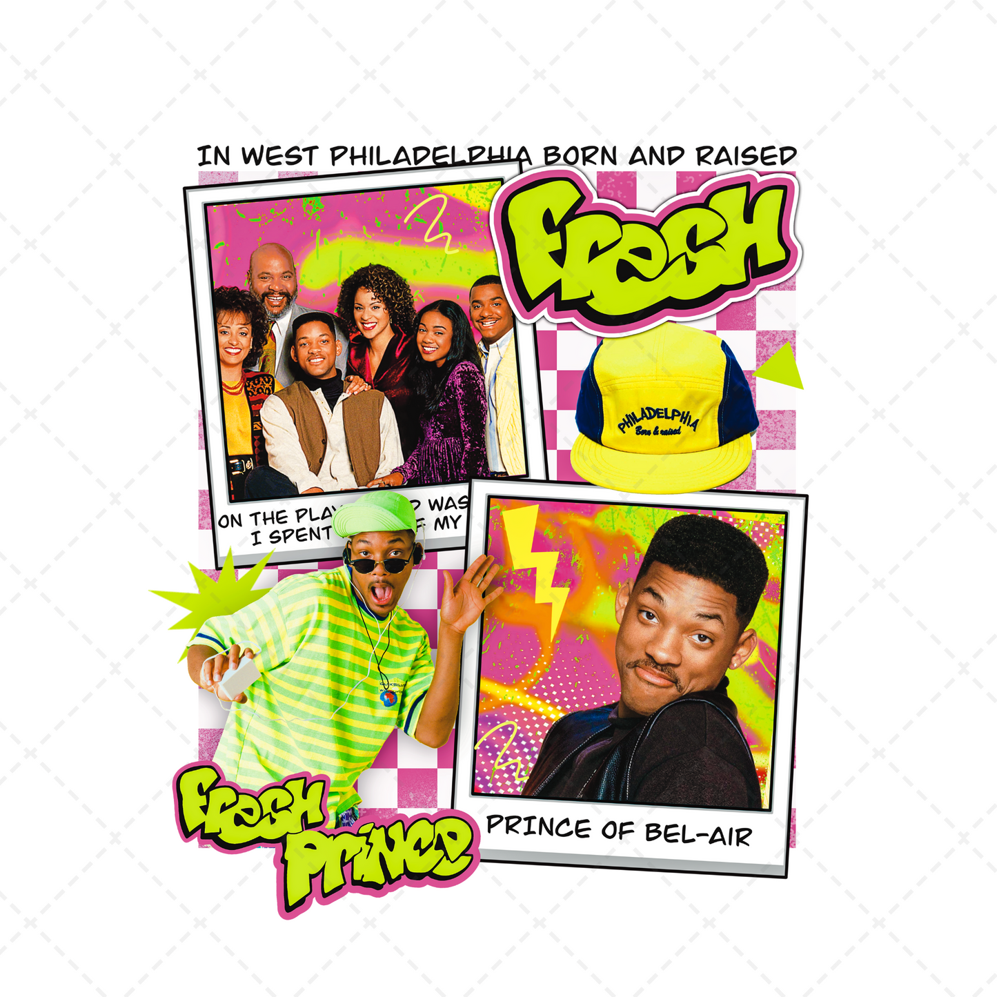 Fresh Prince Transfer ** TWO PART* SOLD SEPARATELY**