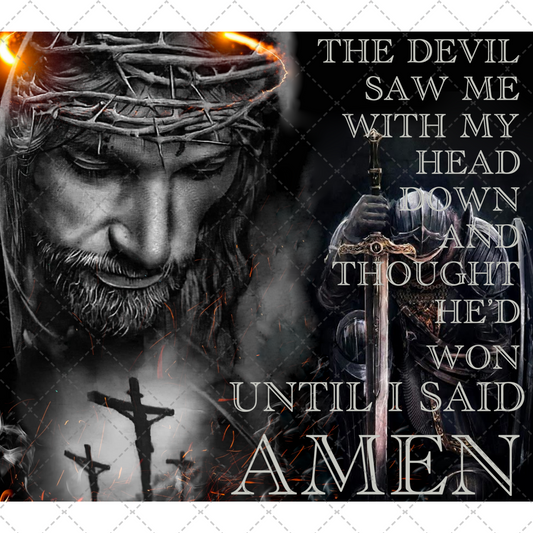 I Said Amen Tumbler Wrap