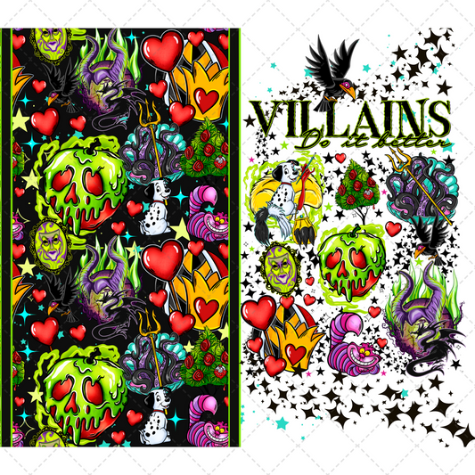 Villains Tumbler Wrap