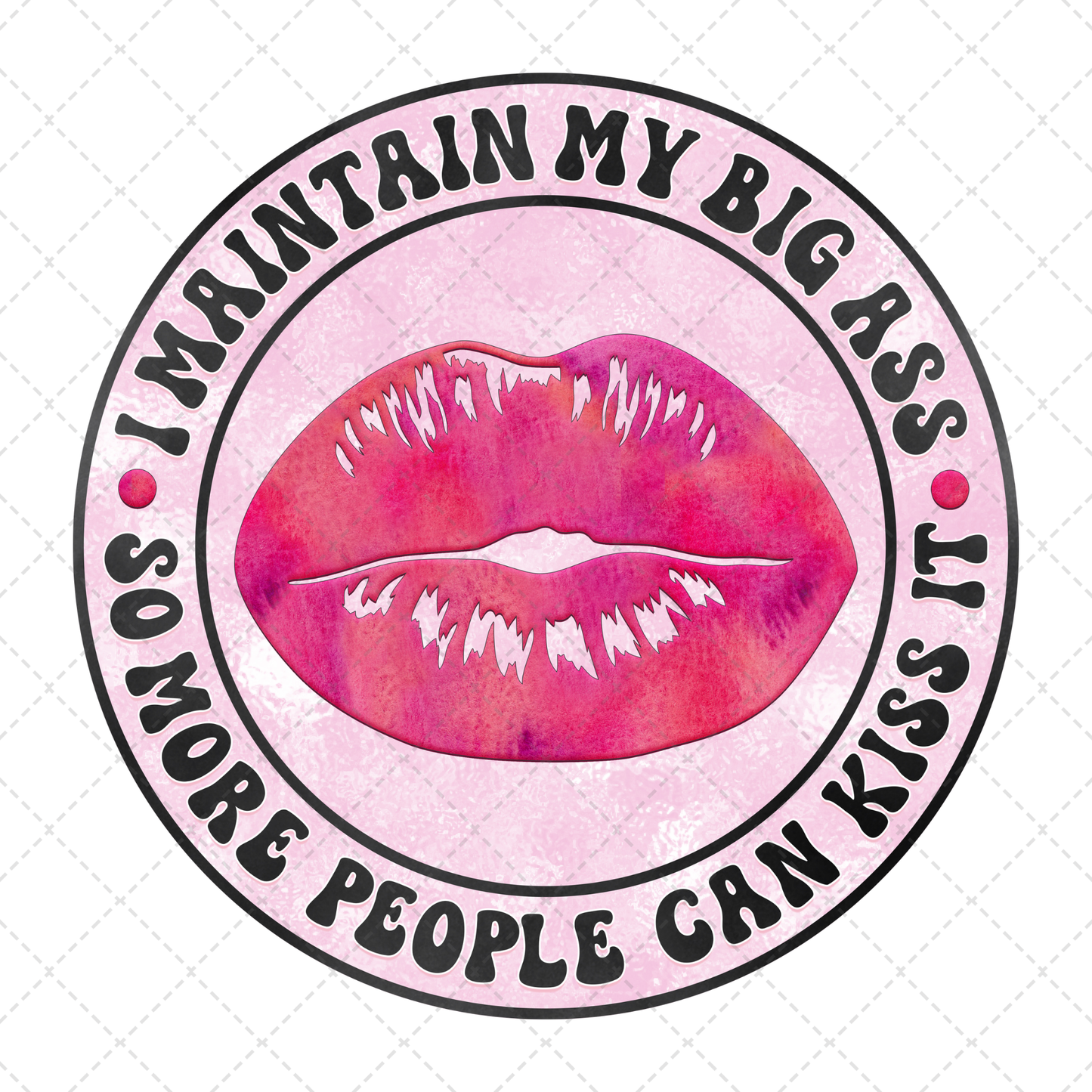 Kiss It ** TWO PART* SOLD SEPARATELY** Transfer