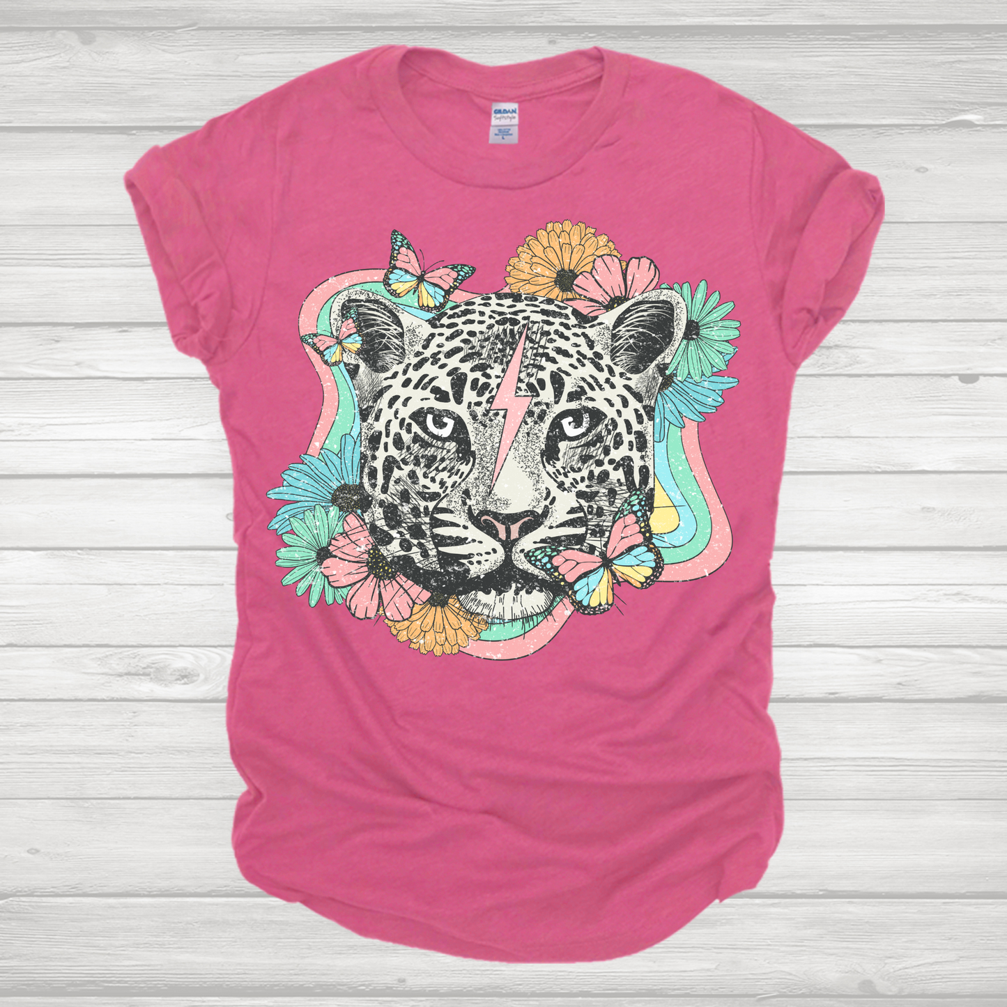 Boho Leopard Transfer