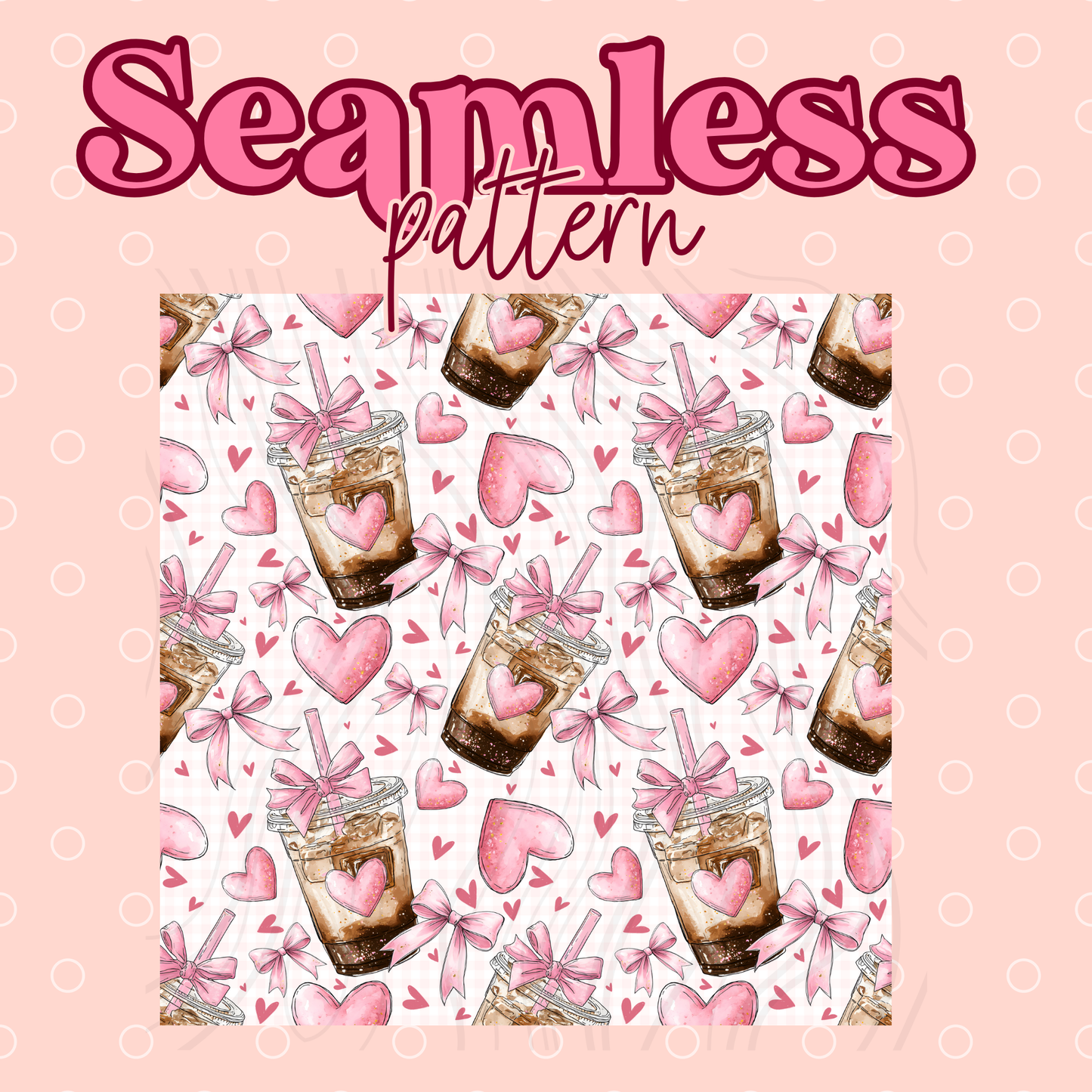 Latte Love Seamless