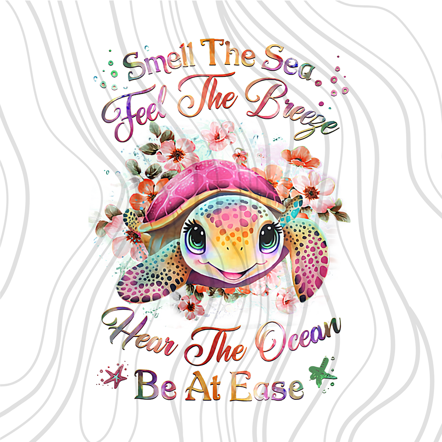 Smell The Sea Transfer ** TWO PART* SOLD SEPARATELY**