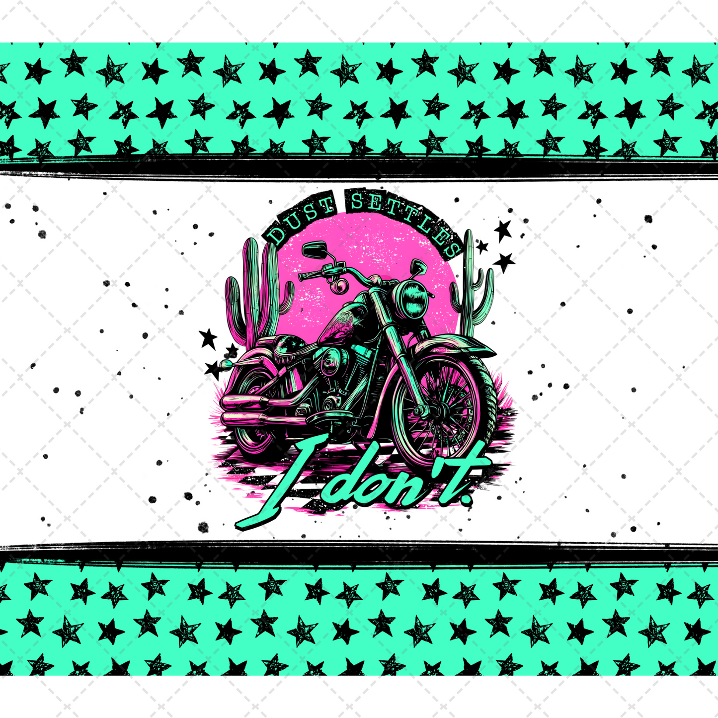 Dust Settles Tumbler Transfer