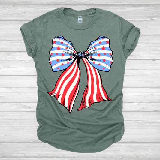 4th of July Bow Transfer