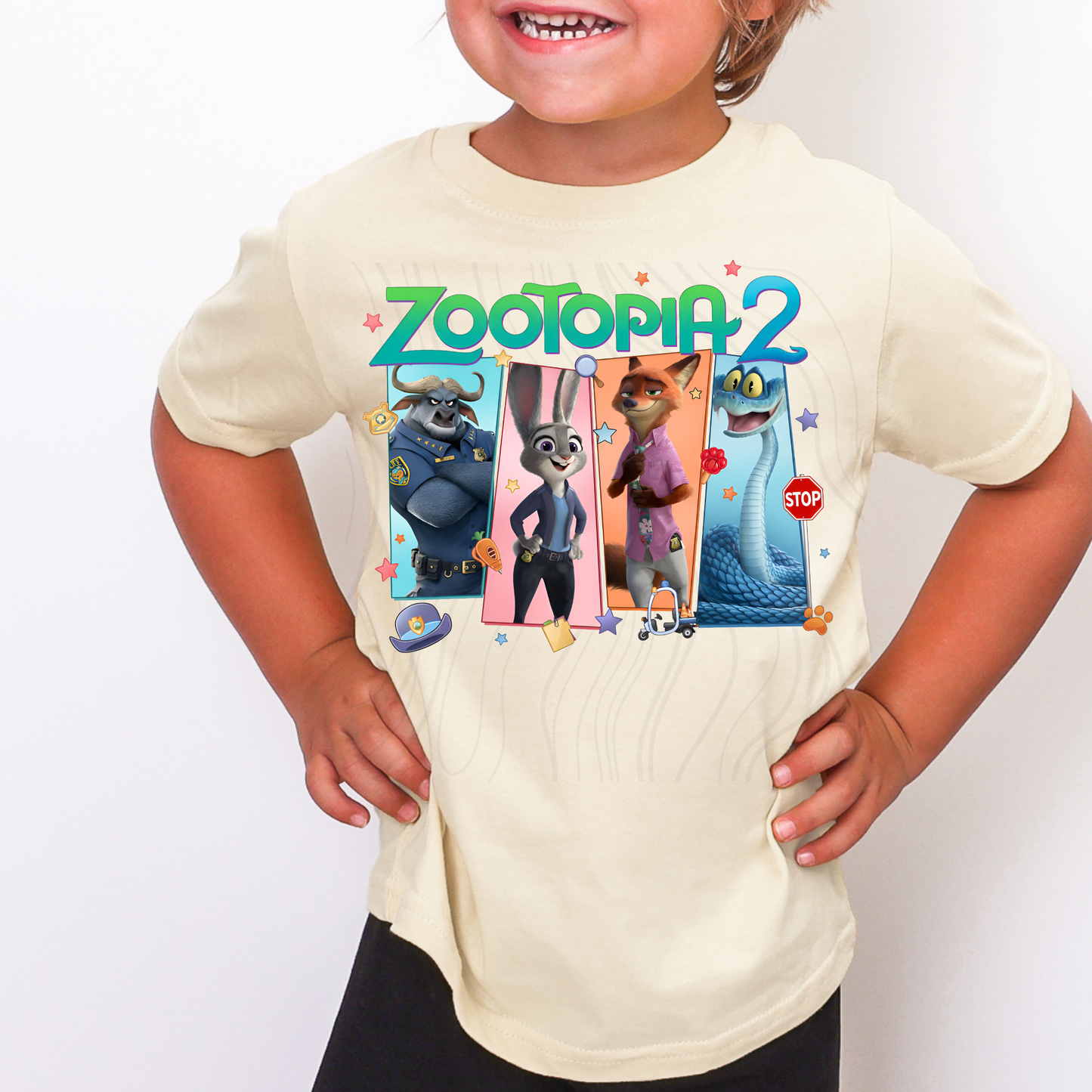 Zoo Two Collage Transfer