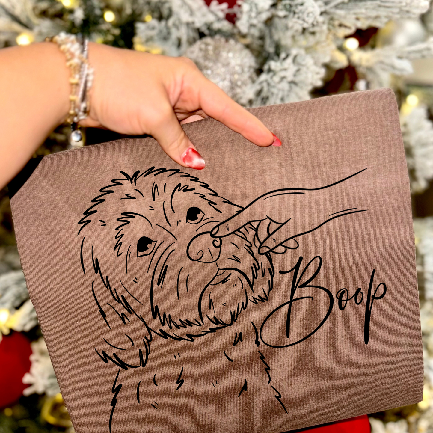 Golden Doodle Boop Transfer