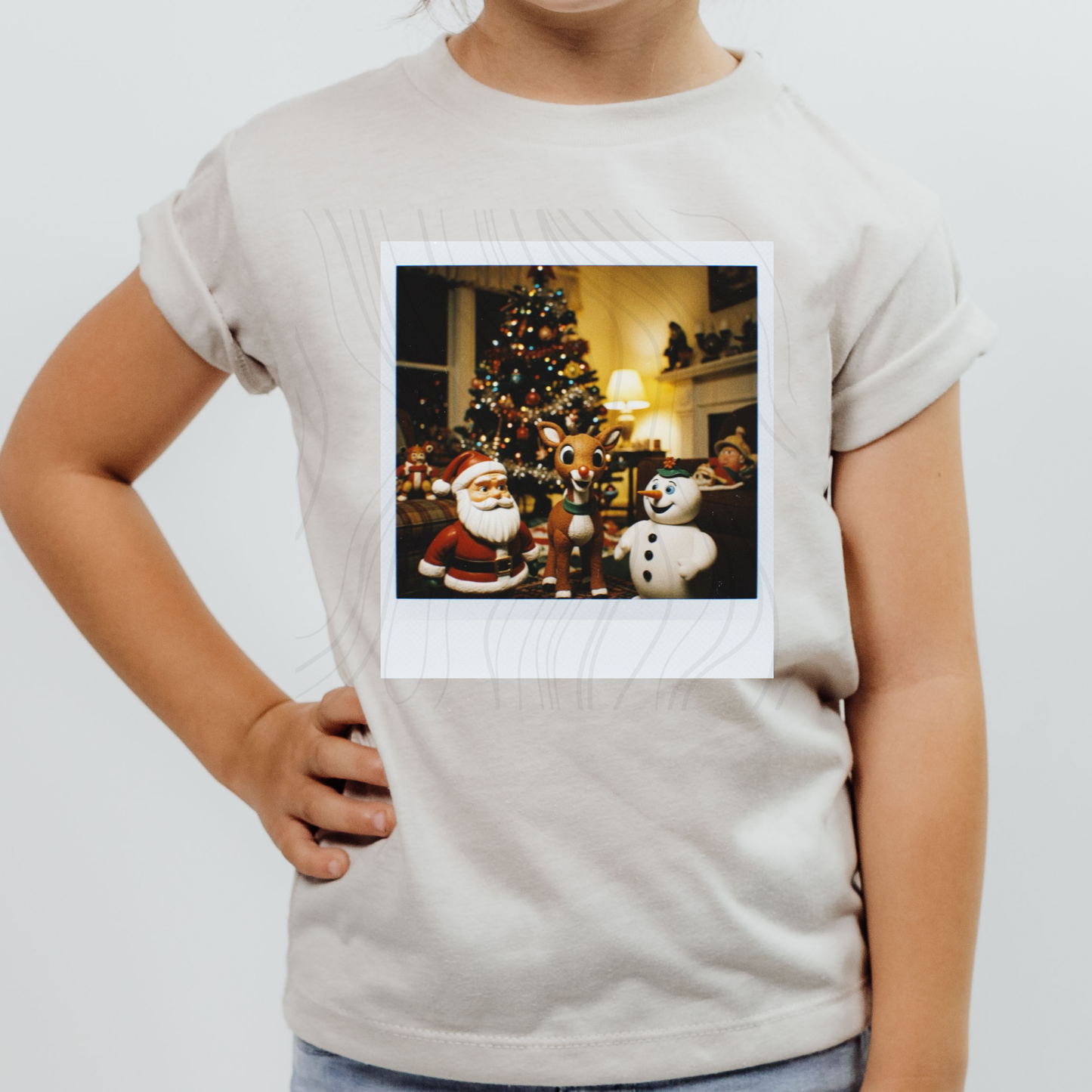 Christmas Polaroid Transfer