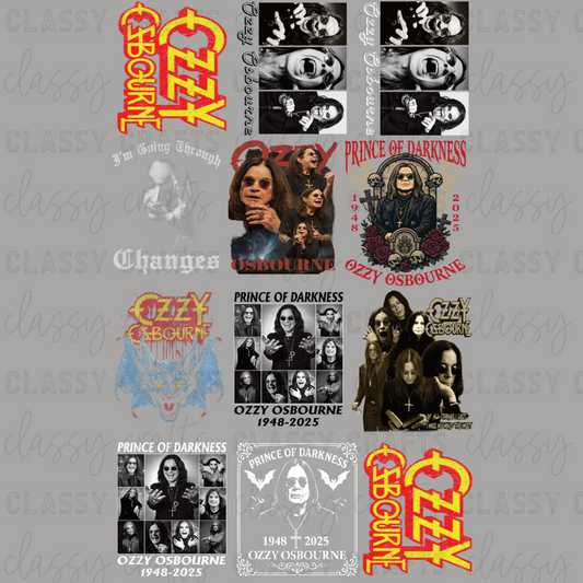 Ozzy - 30x48 - PREMADE GANG SHEET