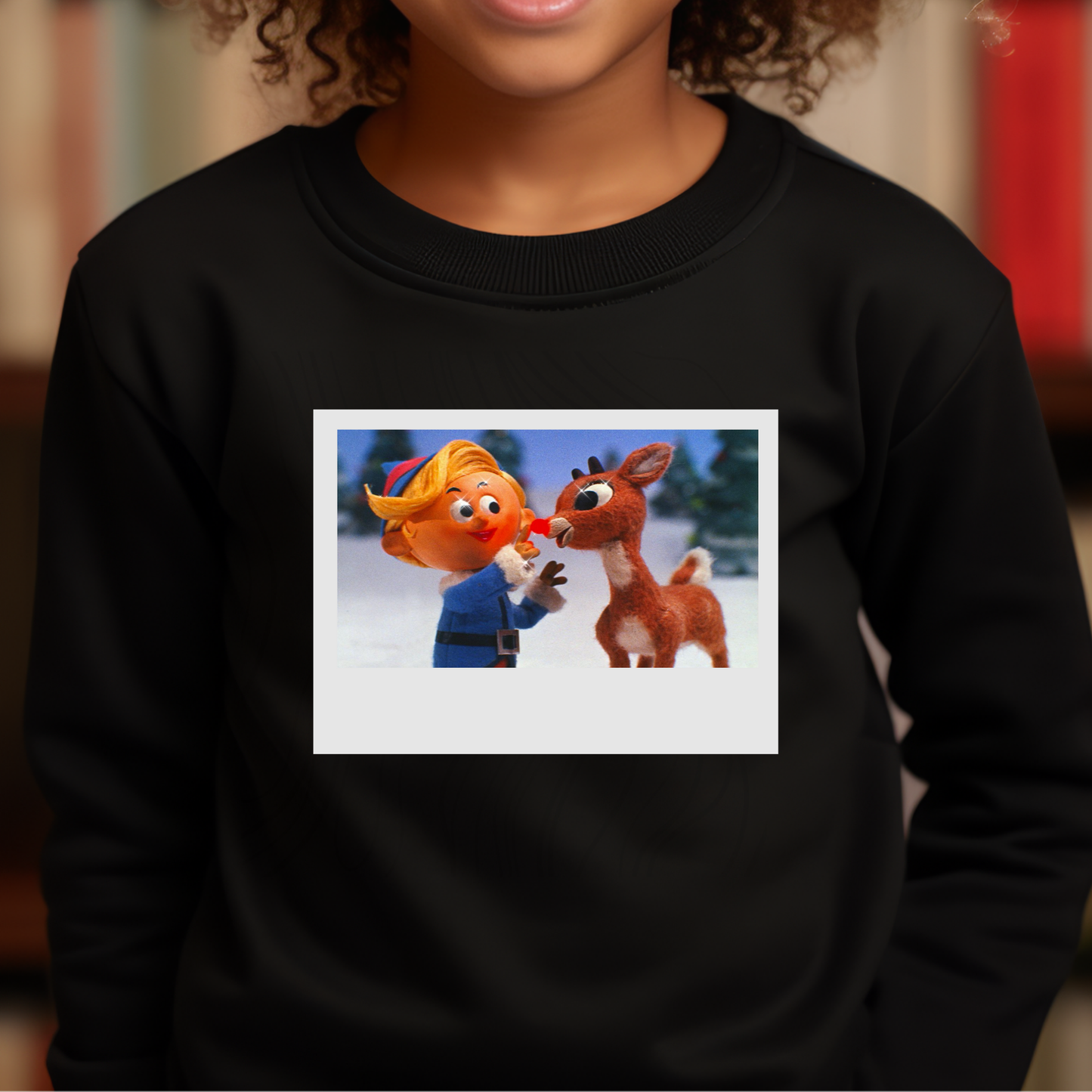 Reindeer Polaroid Transfer