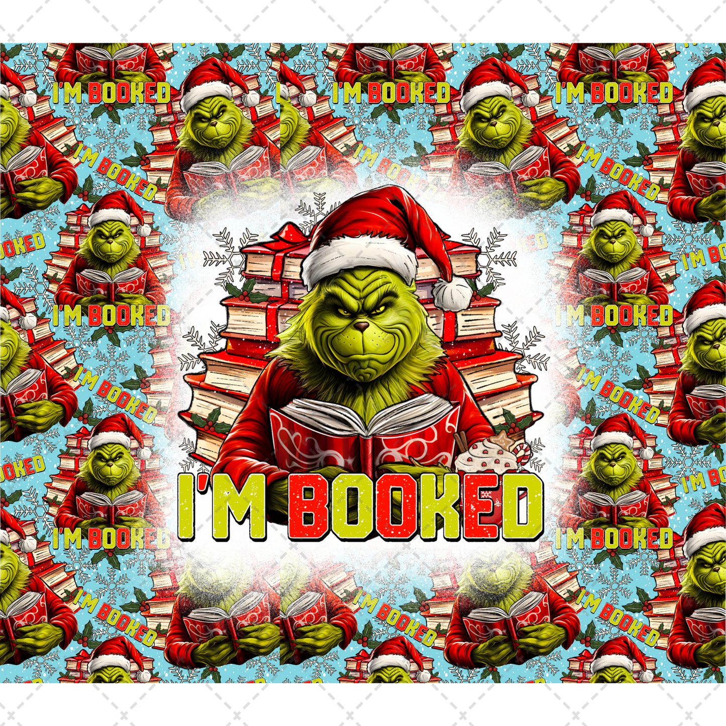 I'm Booked Tumbler Transfer