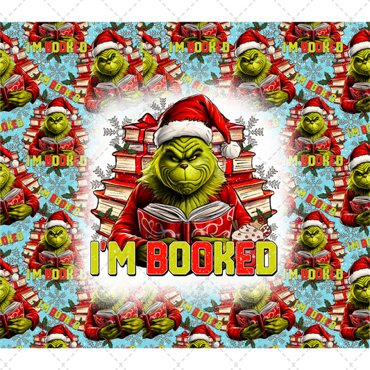 I'm Booked Tumbler Transfer