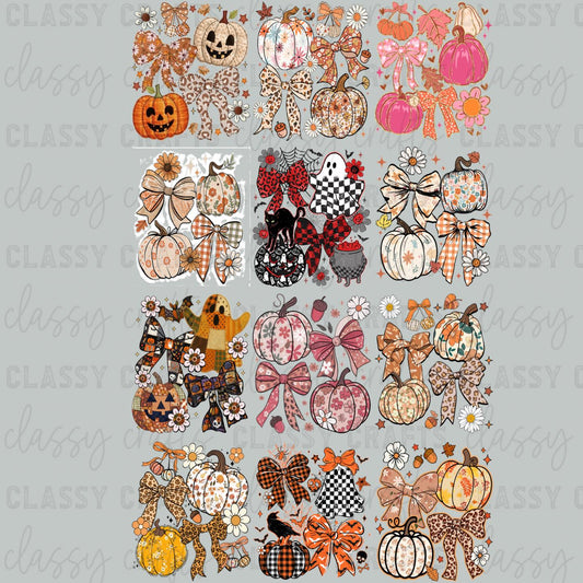 Preppy Fall  - 30x48 - PREMADE GANG SHEET