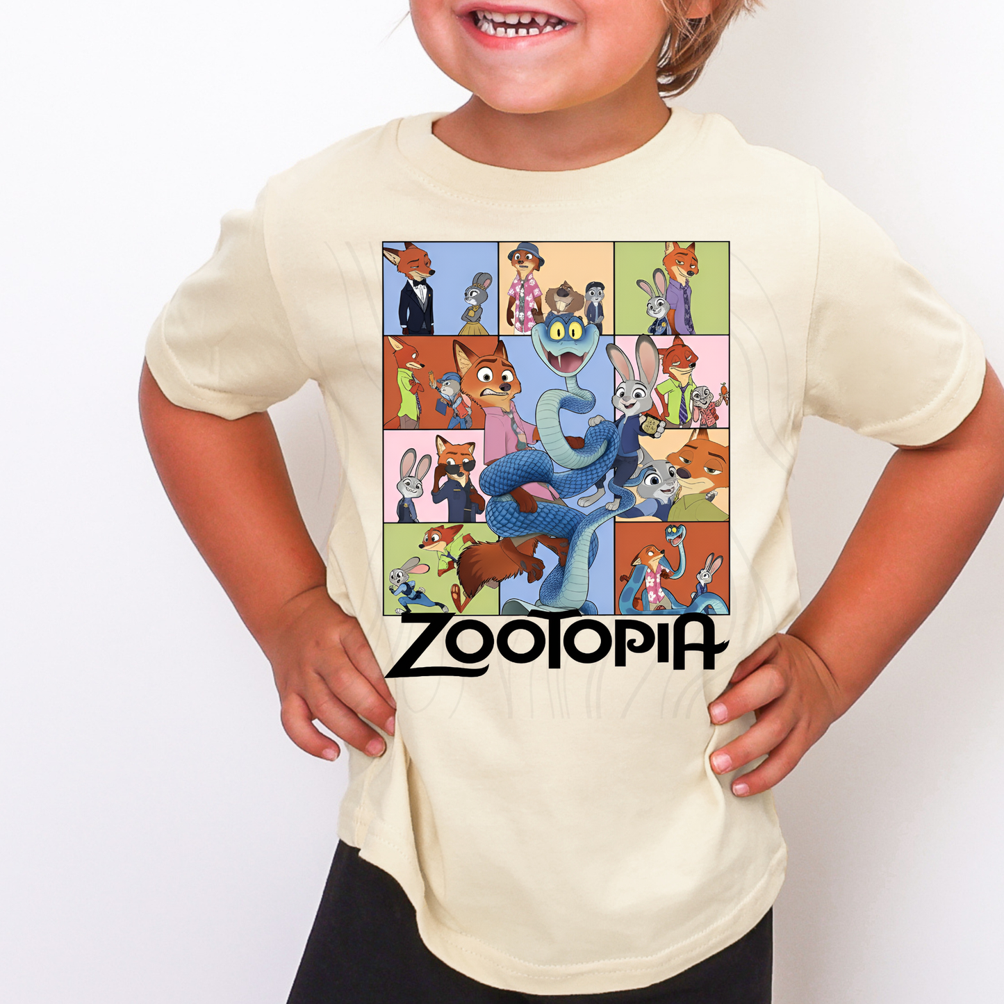 Zoo Collage Transfer