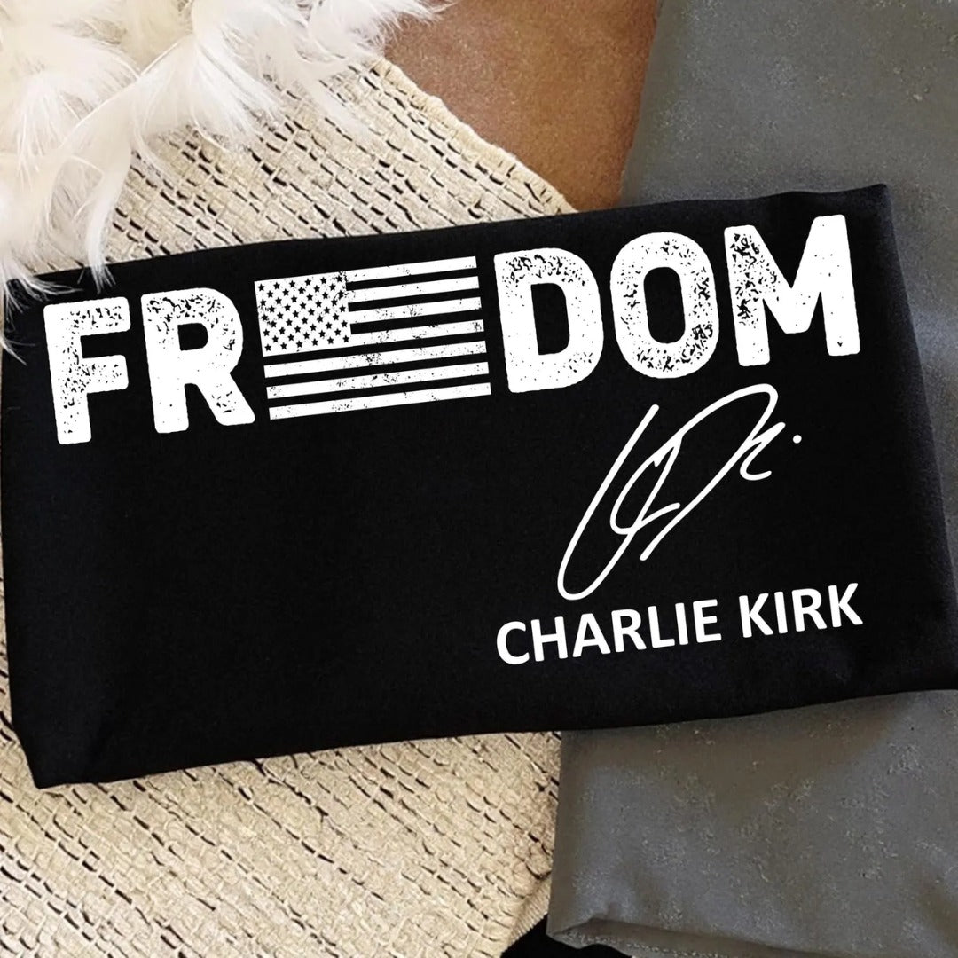 Freedom Charlie Kirk Flag Transfer