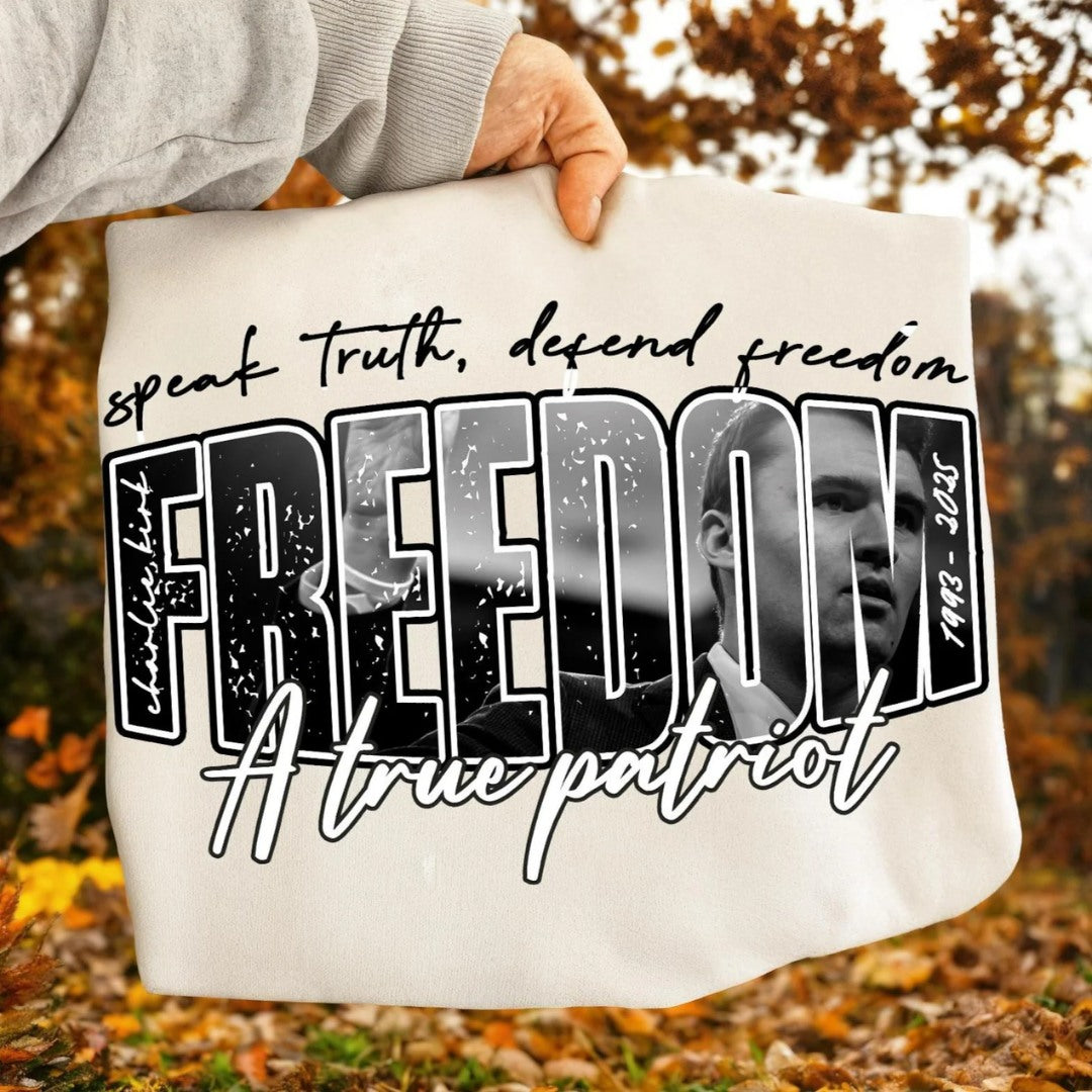 Speak Truth Defend Freedom Charlie Kirk  Transfer
