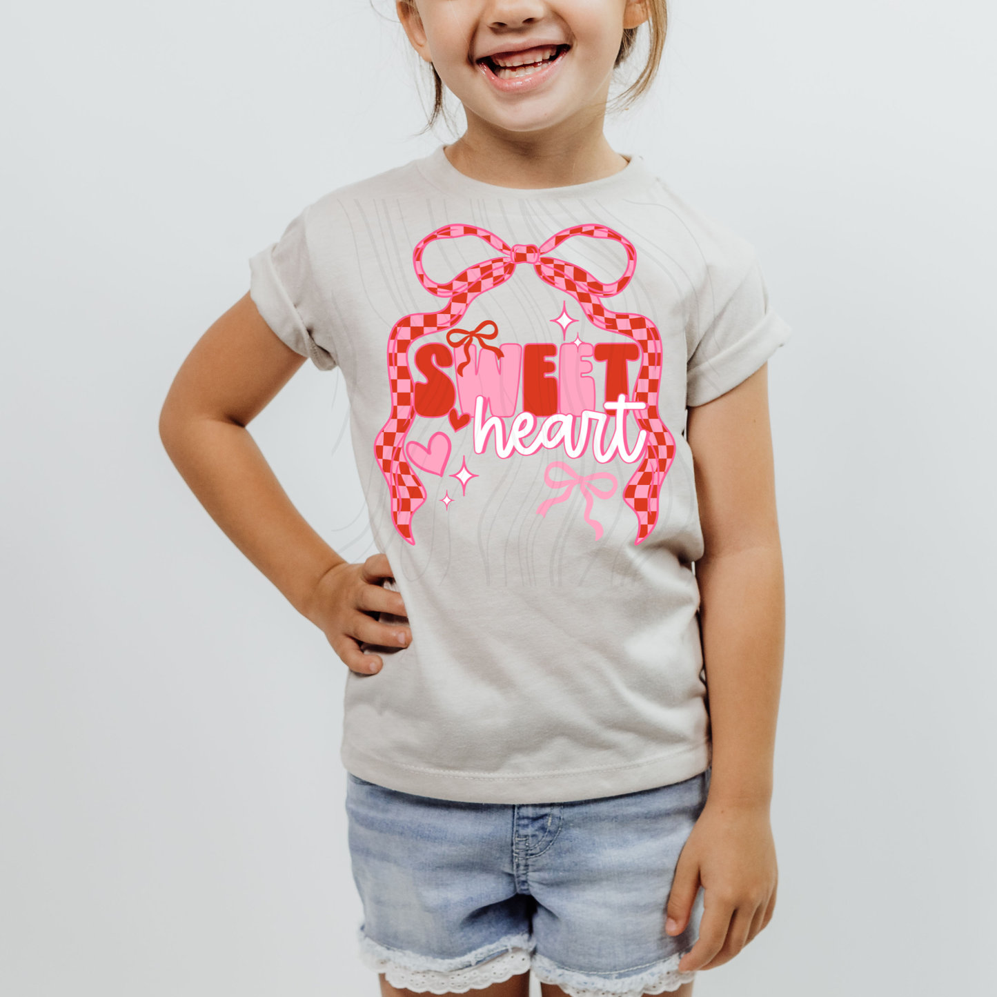 Sweetheart Bow Transfer